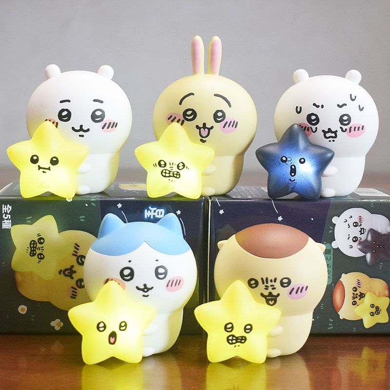 Desk Lamp - Glowing Star Night Light Kawaii Hachiware
