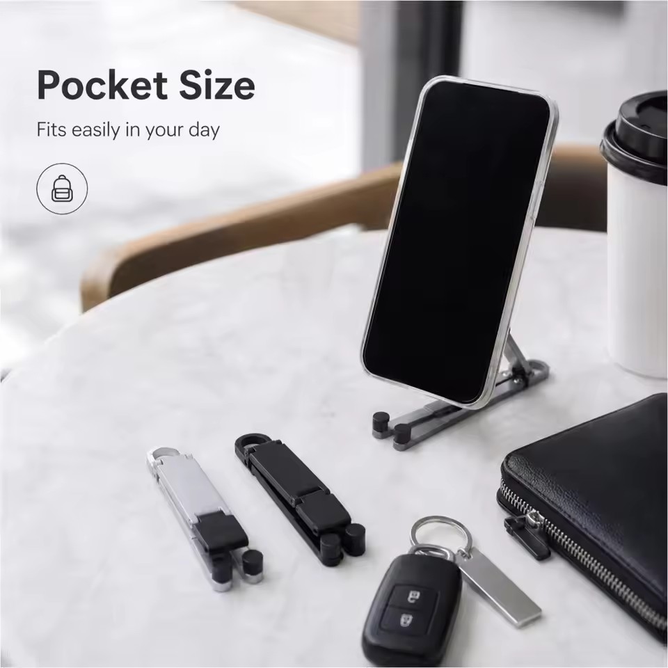 Foldable Keychain Phone Stand  - Standing Desk 评论和价格