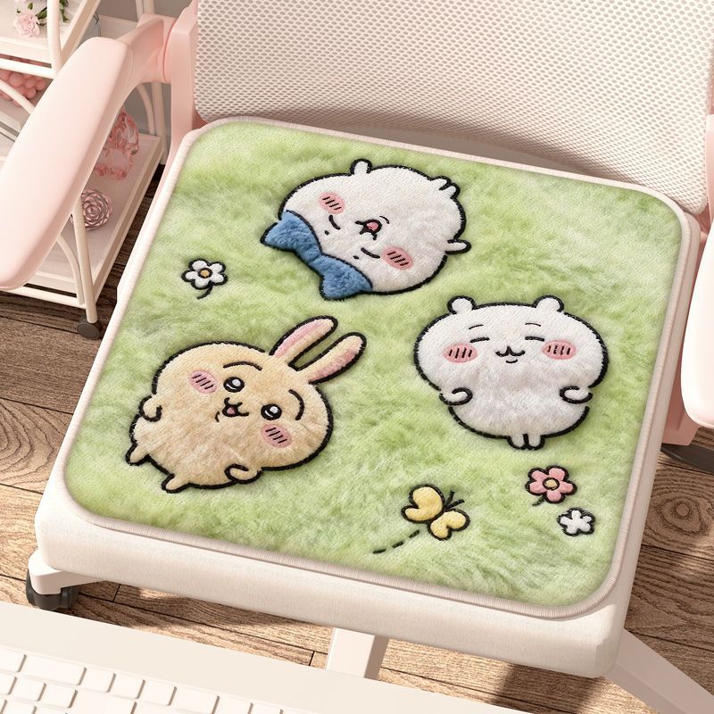 Chiikawa Cartoon Cute Plush So - Office Chair Cushion 评论和价格
