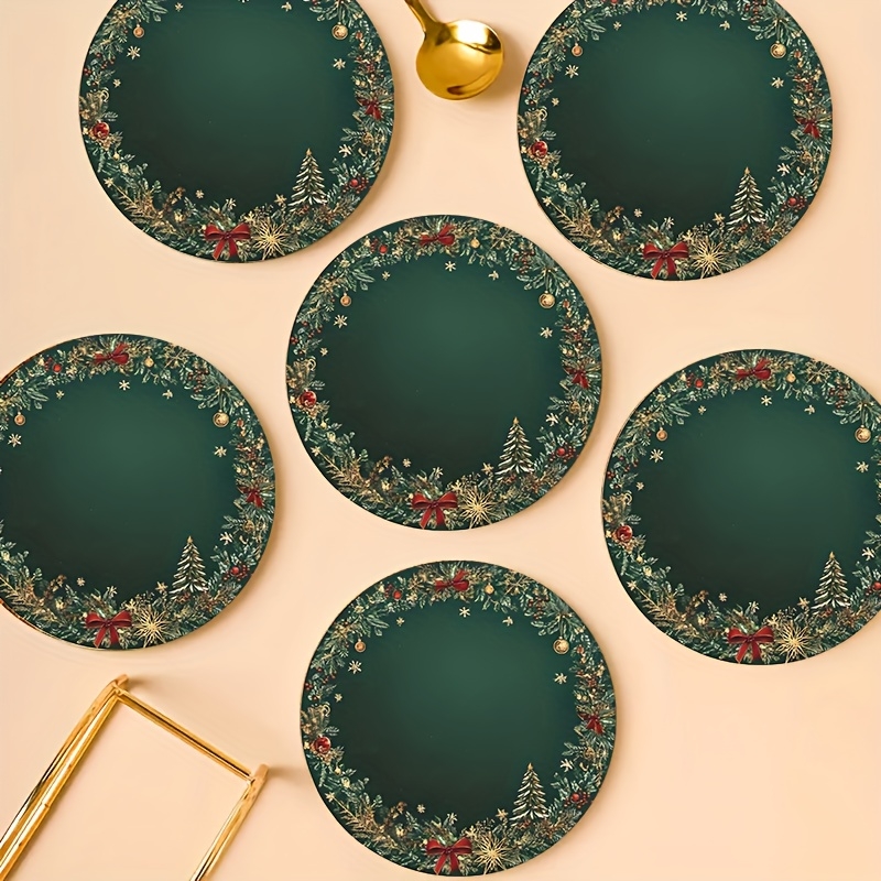 2D Retro Green Christmas Snowb - Office Furniture Brands 评论和价格