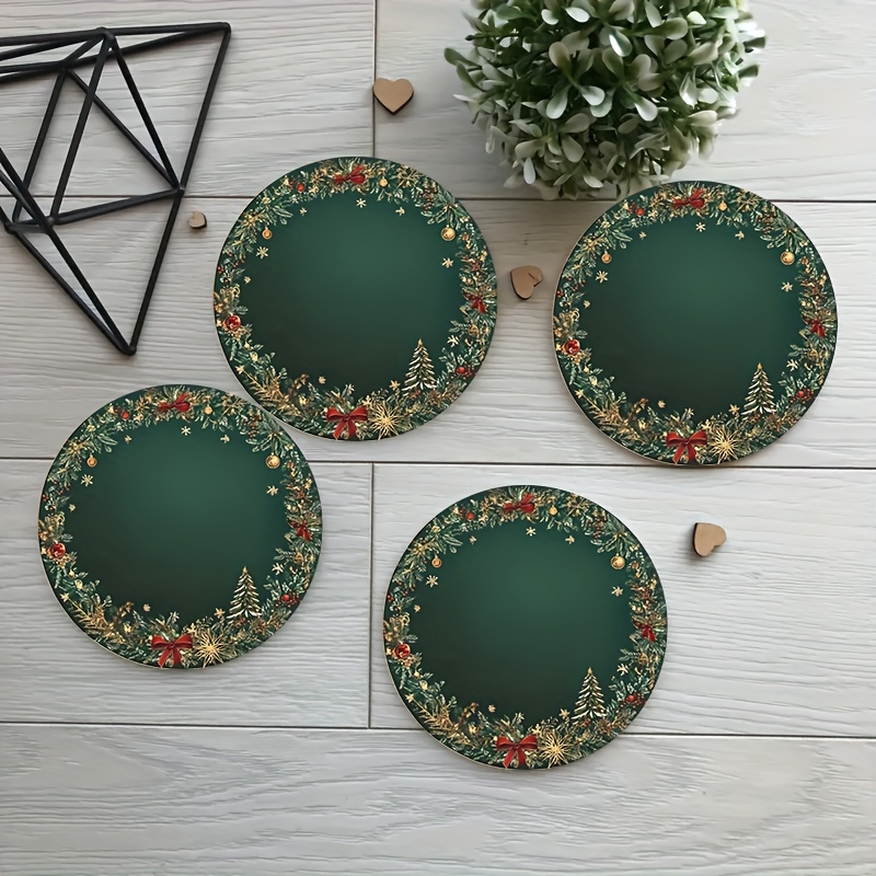 2D Retro Green Christmas Snowb - Office Furniture Brands 评论和价格