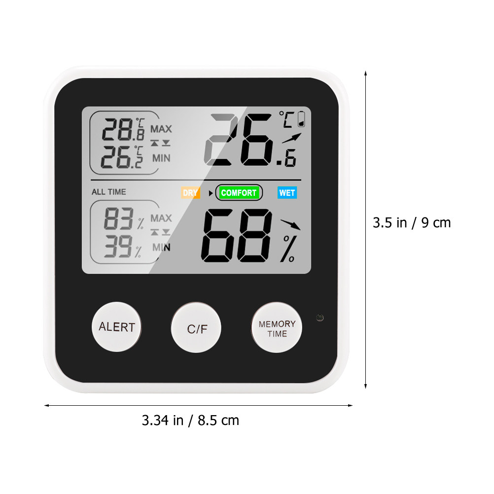Digital Household Hygrometer T - Monitor Stand 评论和价格